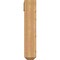 Ekena Millwork Funston Craftsman Smooth Bracket w/ Offset Brace, Western Red Cedar, 7 1/2"W x 26"D x 38"H BKT0806X26X38FST04SWR - alternate 3
